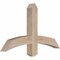 Ekena Millwork Bellingham Smooth Timber Gable Bracket, Douglas Fir, 36"W x 21"H x 3 1/2"D x 3 1/2"F, 14/12 Pitch GBW036X21X0404BEL00SDF - alternate 3